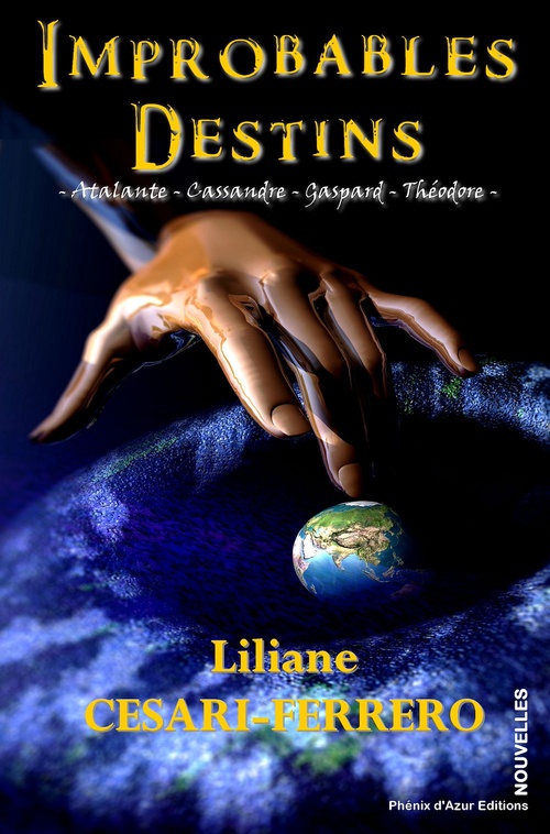 Couverture ebook de Improbables destins, de Liliane Cesari