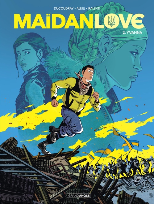 Couverture ebook de Maidan Love - Tome 2 - Yvanna, de Aurélien Ducoudray, Christophe Alliel