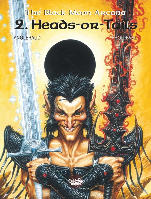 ebook cover of The Black Moon Arcana - Volume 2 - Heads-or-Tails, by François Froideval