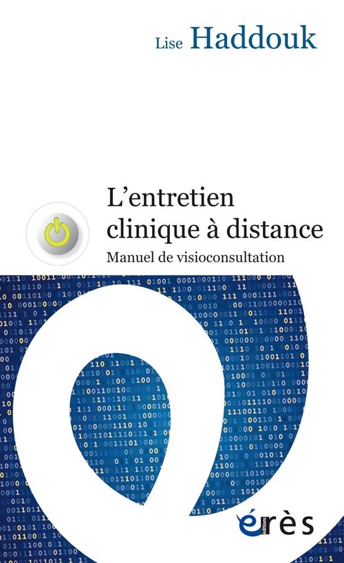 ebook cover of L'entretien clinique à distance, by Lise Haddouk