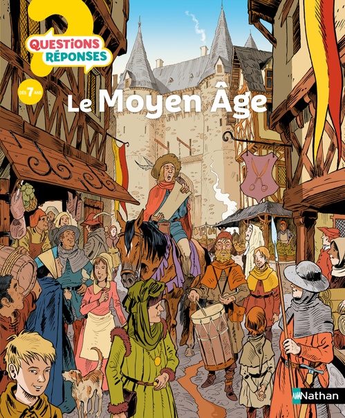 Couverture ebook de Le Moyen Âge, de Bénédicte Le Loarer