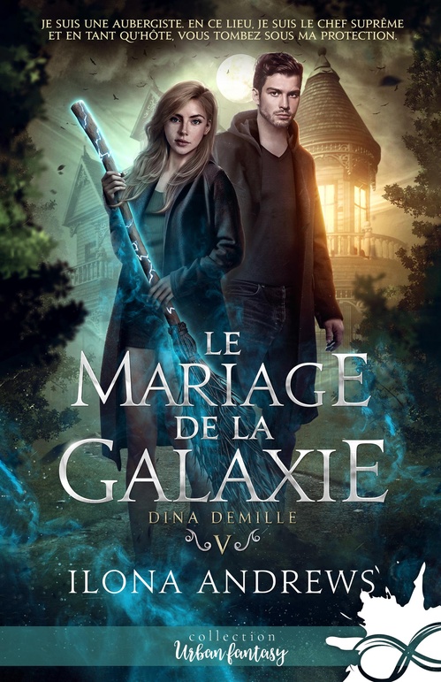 ebook cover of Le mariage de la galaxie, by Ilona Andrews