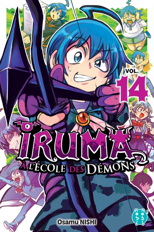 Couverture ebook de Iruma à l'école des démons T14, de Osamu Nishi