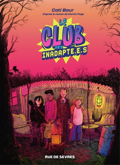Couverture ebook de Le club des inadaptés.e.s, de Martin Page