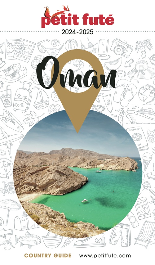 Couverture ebook de Guide Oman 2024/2025 Petit Futé, de Collectif petit futé