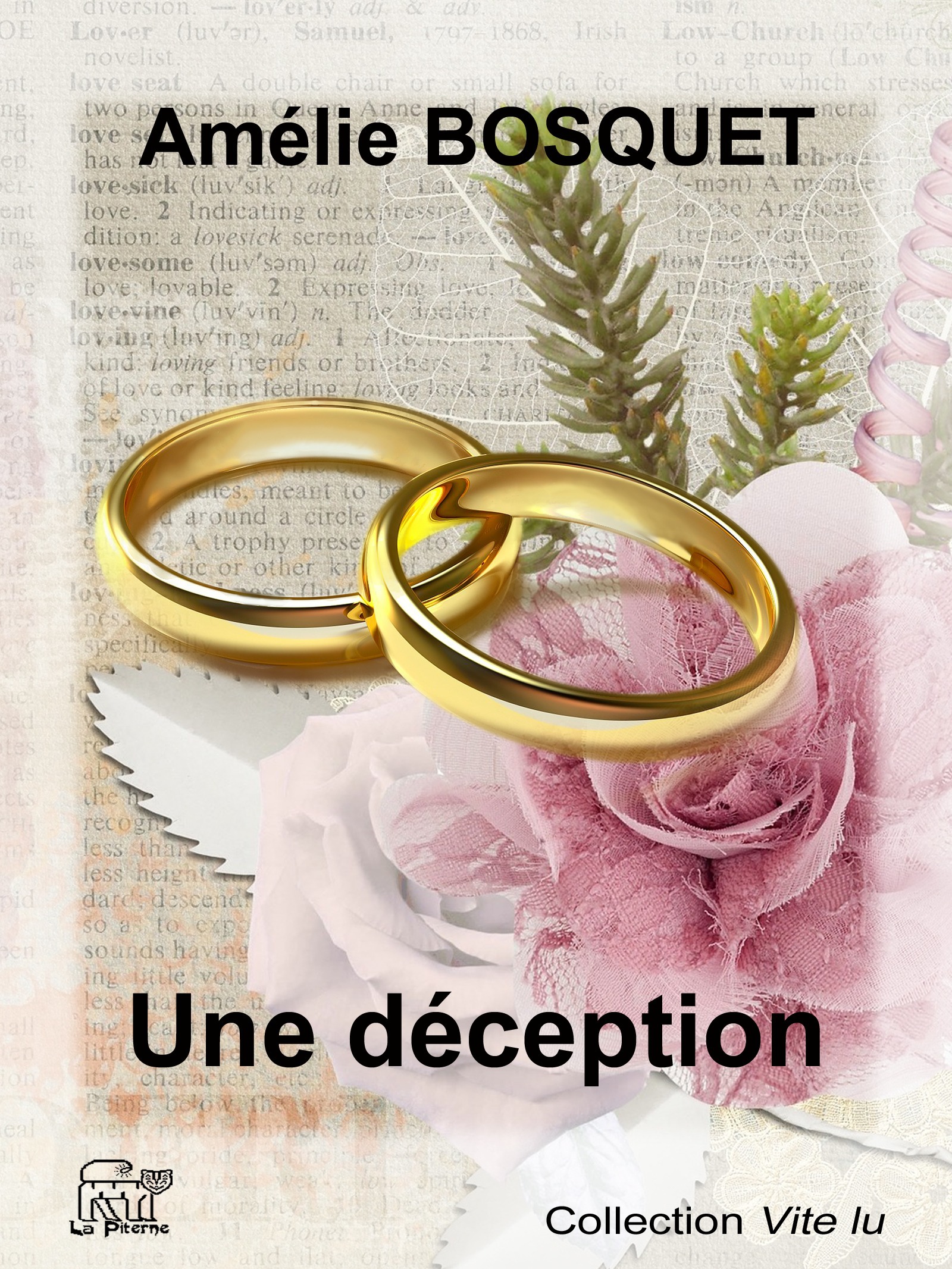 Couverture ebook de Une déception, de Amelie Bosquet