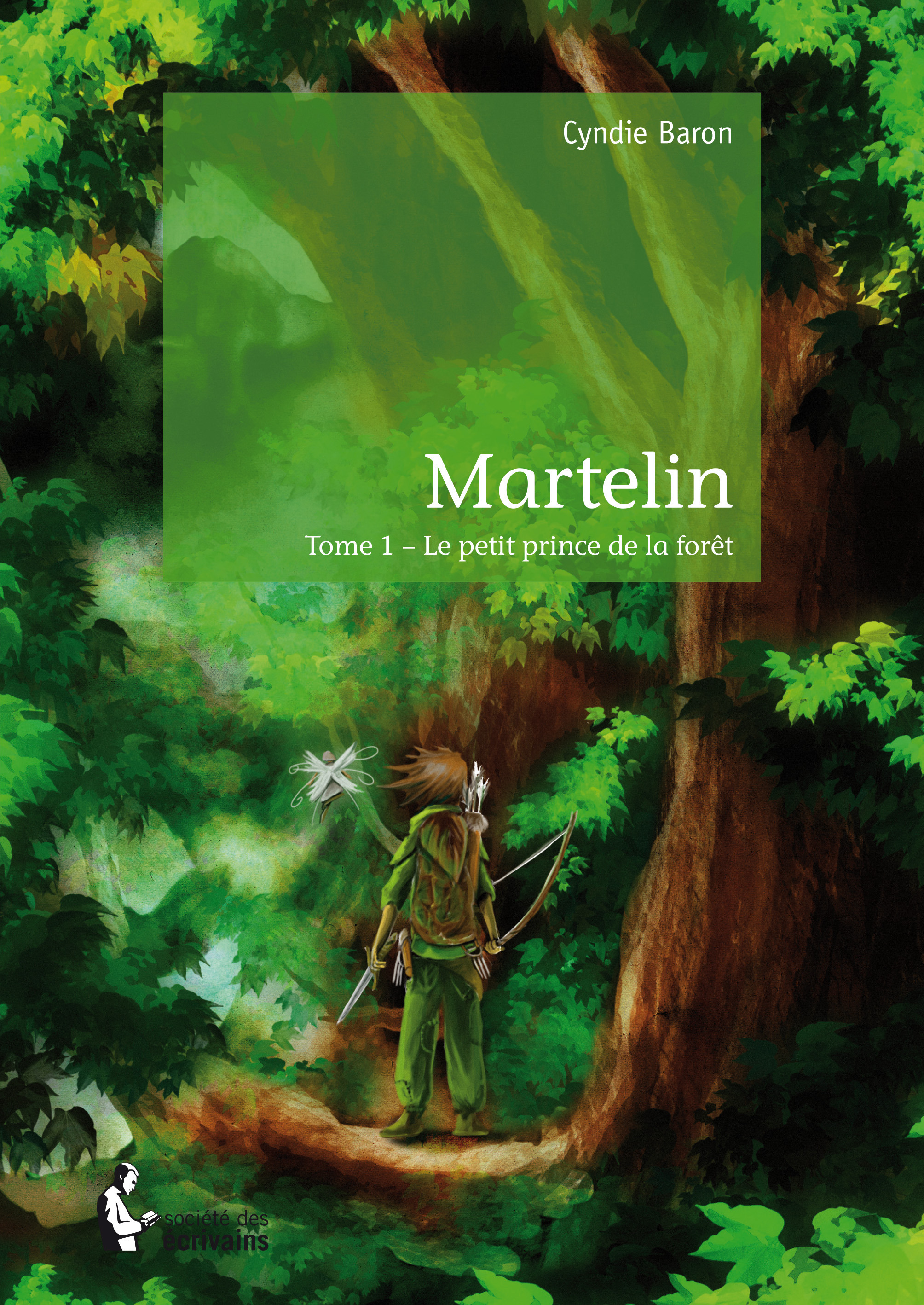 Couverture ebook de Martelin Tome 1, de Cyndie Baron
