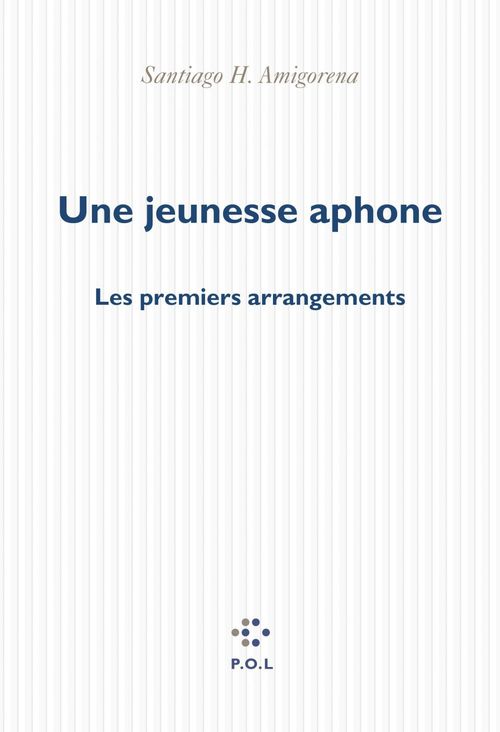 Couverture ebook de Une jeunesse aphone, de Santiago H. Amigorena