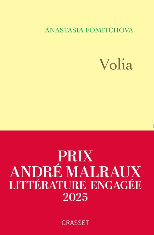 ebook cover of Volia, by Anastasia Fomitchova
