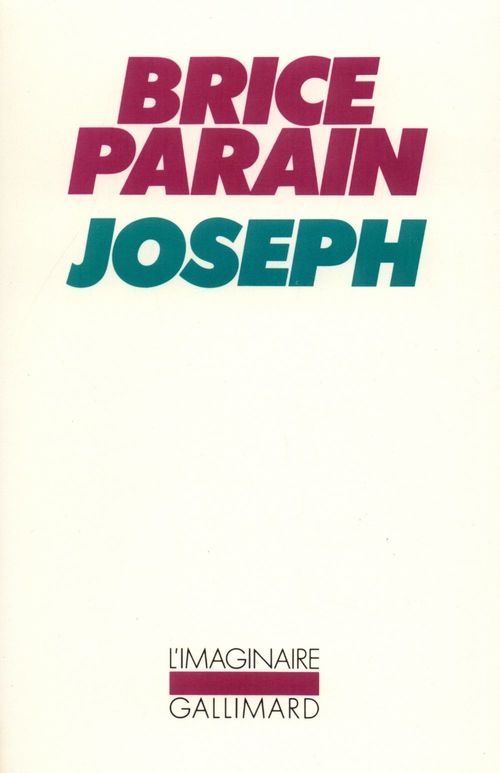 ebook cover of Joseph, by Brice Parain