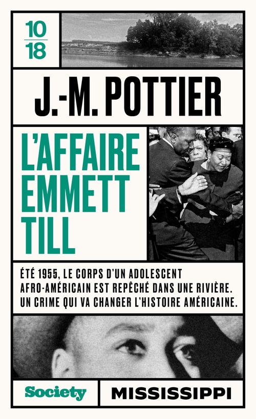 Couverture ebook de L'affaire Emmett Till, de Jean-Marie Pottier