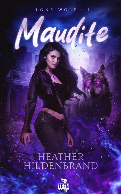 Couverture ebook de Maudite, de Heather Hildenbrand