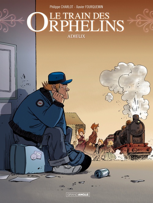 Couverture ebook de Le Train des orphelins - Tome 8, de Philippe Charlot, Xavier Fourquemin