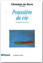 ebook cover of Poussière de vie, by Christian de Duve