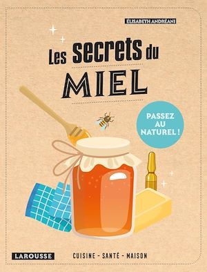 ebook cover of Les secrets du miel, by Elisabeth Andréani