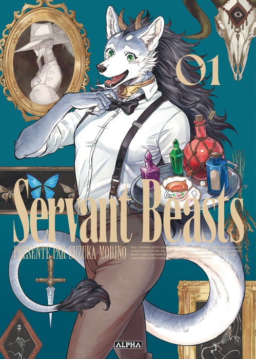 Couverture ebook de Servant beasts - Tome 1, de Suzuka Morino