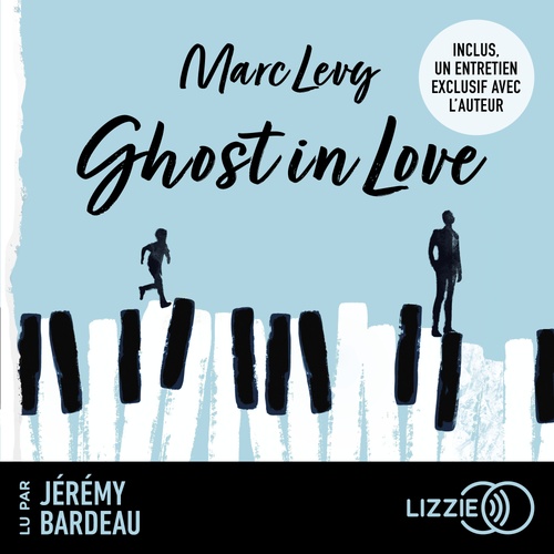 audiobook cover of Ghost in love, by Marc Levy