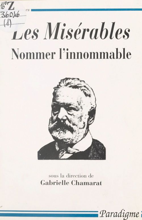 Couverture ebook de Les Misérables, de Gabrielle Chamarat