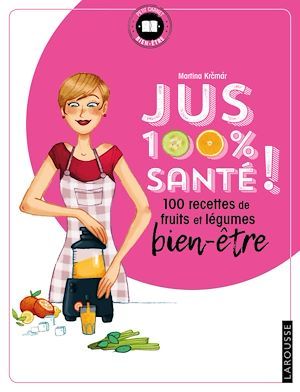 Couverture ebook de Jus 100 % santé !, de Martina Krcmar