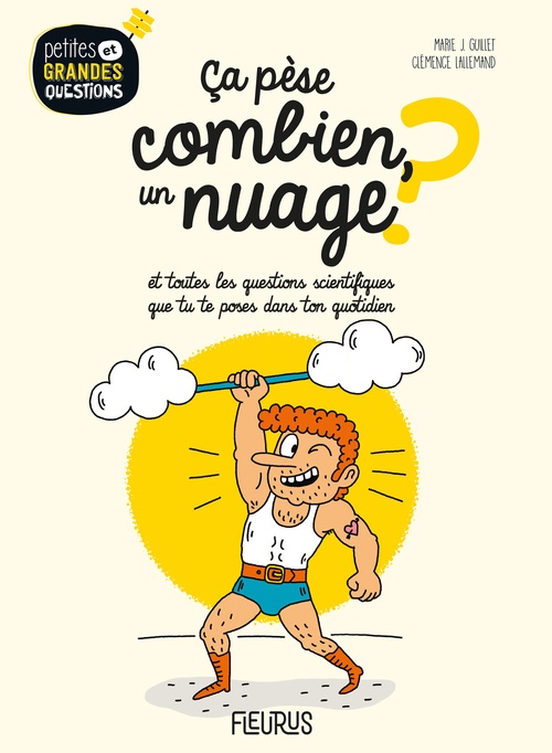Couverture ebook de Ça pèse combien, un nuage ?, de Marie j. Guillet, Clémence Lallemand