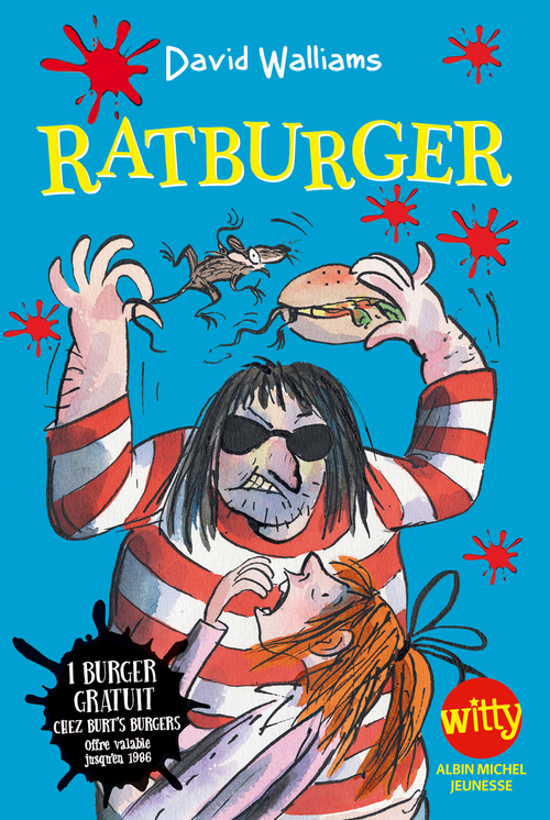 Couverture ebook de Ratburger, de David Walliams