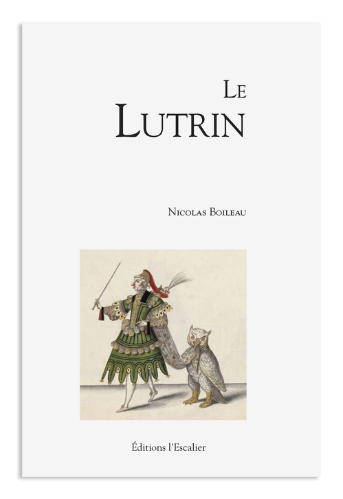 ebook cover of Le lutrin, by Nicolas Boileau