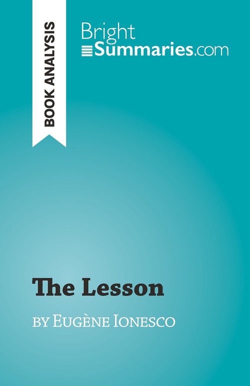 ebook cover of The Lesson, by Baptiste Frankinet, Olivier Brown
