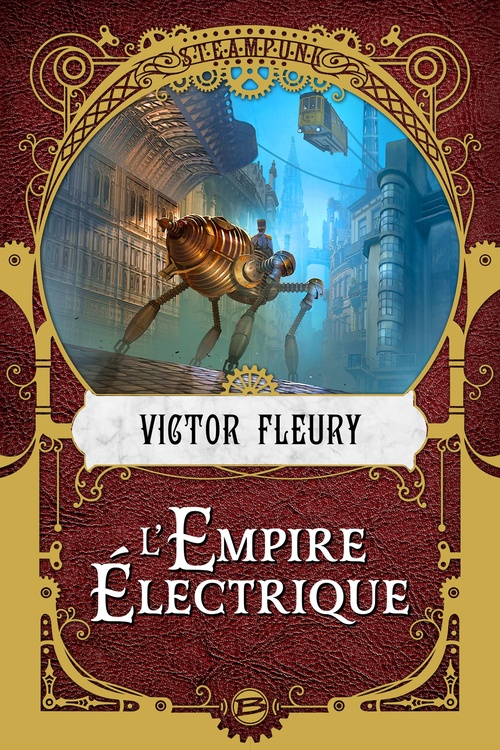 Couverture ebook de L'Empire Électrique, de Victor Fleury