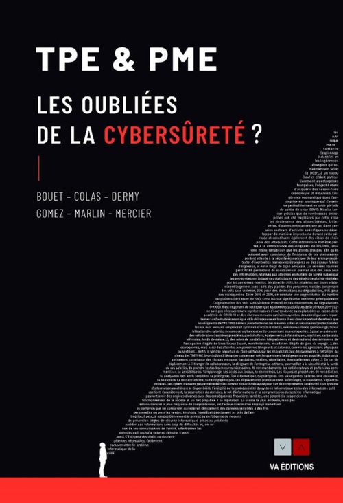 ebook cover of TPE & PME  Les oubliées de la cybersûreté ?, by Cédric Bouet, Mathieu Colas, Vianney Dermy, Marc-Frédéric Gomez, Jérémy Marlin, Emilie Mercier