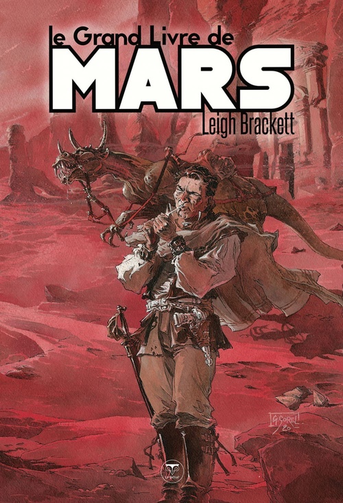 ebook cover of Le Grand Livre de Mars, by Leigh Brackett