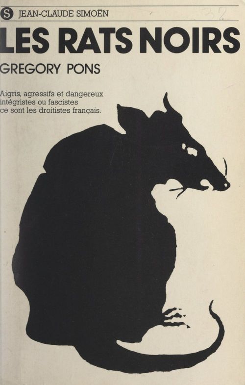 Couverture ebook de Les rats noirs, de Gregory Pons