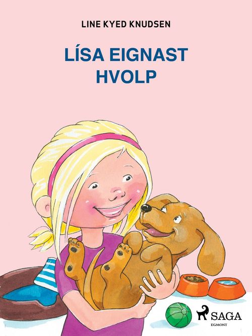 ebook cover of Lísa eignast hvolp, by Line Kyed Knudsen
