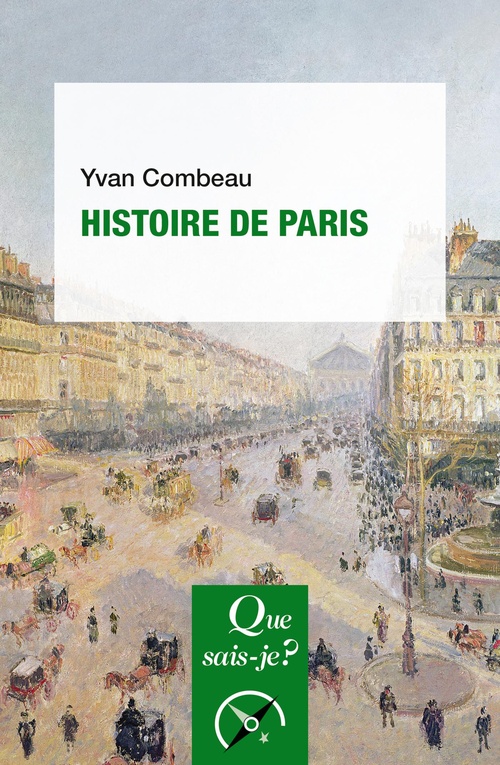 Couverture ebook de Histoire de Paris, de Yvan Combeau