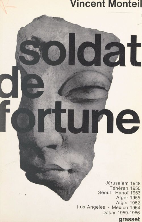 Couverture ebook de Soldat de fortune, de Vincent Monteil