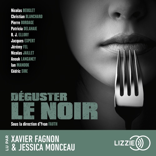 Couverture audiobook de Déguster le noir, de Nicolas Beuglet, Christian Blanchard, Patricia Delahaie, R.J. Ellory, Jacques Expert, Jérémy Fel, Nicolas Jaillet, Ian M