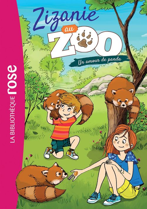 ebook cover of Zizanie au zoo 03 - Un amour de panda, by Cécile Alix