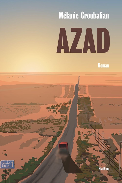 Couverture ebook de AZAD, de Melanie Croubalian