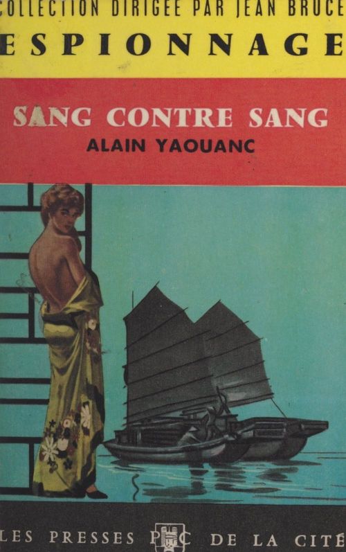 Couverture ebook de Sang contre sang, de Alain Yaouanc