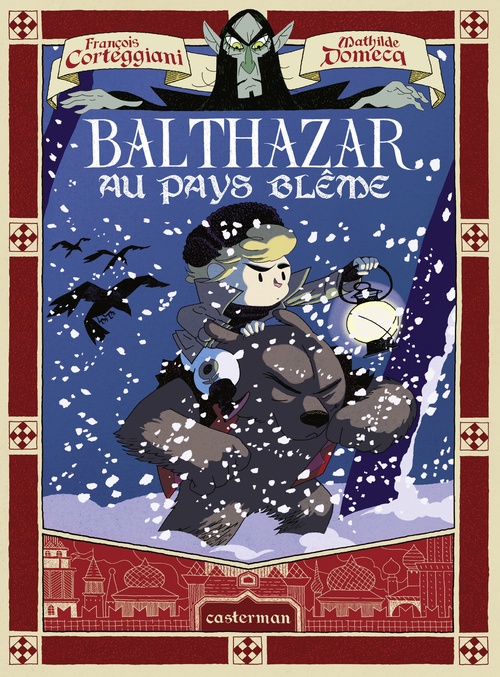 Couverture ebook de Balthazar au pays blême, de François Corteggiani, Mathilde Domecq