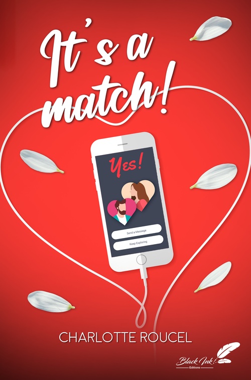 Couverture ebook de It's a match, de Charlotte Roucel