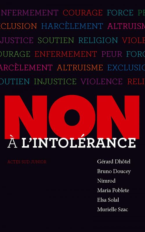 ebook cover of Non à l'intolérance, by Collectif