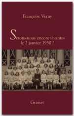 Couverture ebook de Serons-nous vivantes le 2 janvier 1950?, de Françoise Verny