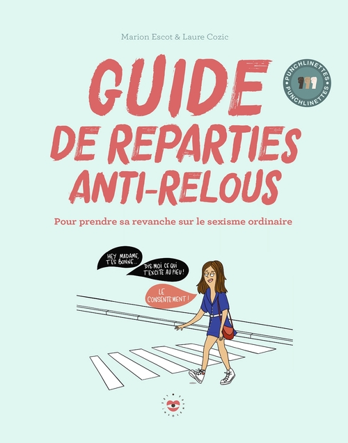 Couverture ebook de Guide de répartie anti-relous, de Marion Escot