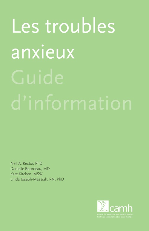 ebook cover of Les troubles anxieux, by Neil A. Rector, Danielle Bourdeau