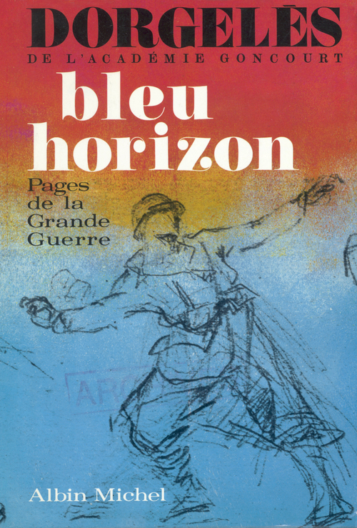 ebook cover of Bleu horizon, by Roland Dorgelès