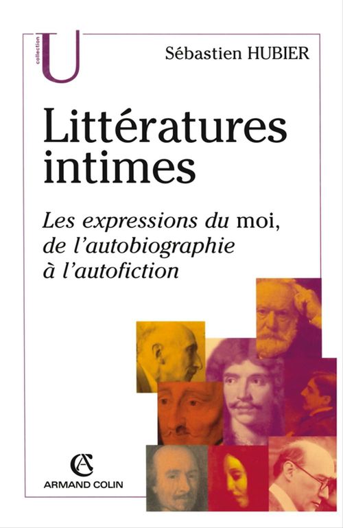 Couverture ebook de Littératures intimes, de Sébastien Hubier