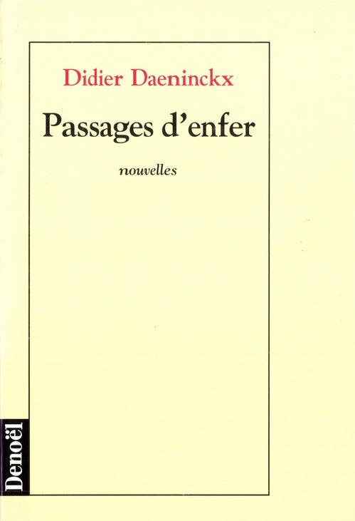 ebook cover of Passages d'enfer, by Didier Daeninckx