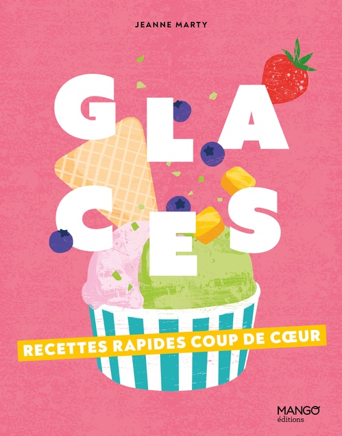 Couverture ebook de Glaces, de Jeanne Marty