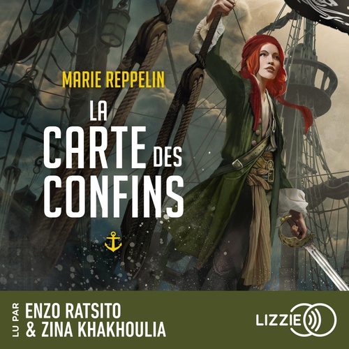 Couverture audiobook de La Carte des confins - Tome 1, de Marie Reppelin