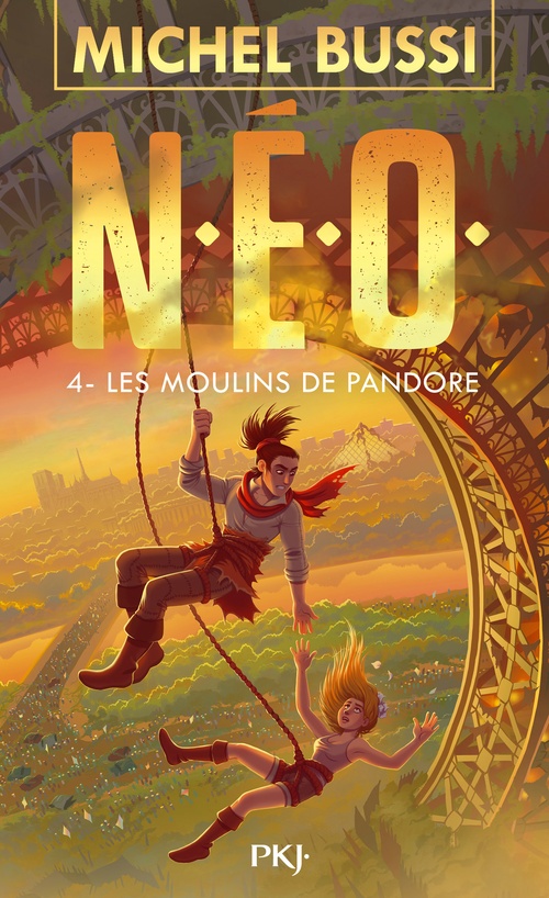 Couverture ebook de N.E.O. - Tome 4 Les moulins de Pandore, de Michel Bussi